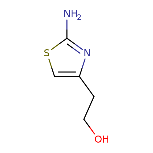Nc1nc(cs1)CCO