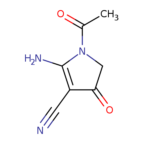 N#CC1=C(N)N(CC1=O)C(=O)C