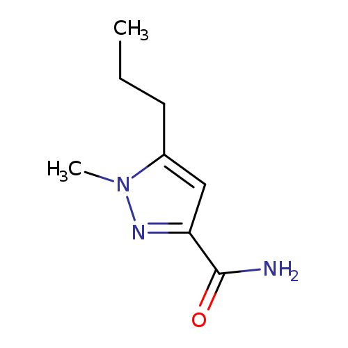 Cn1nc(cc1CCC)C(=O)N
