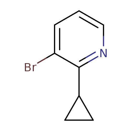 Brc1cccnc1C1CC1