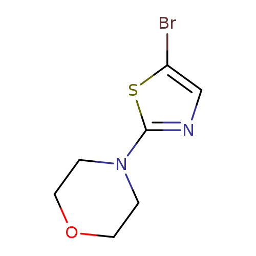 Brc1cnc(s1)N1CCOCC1