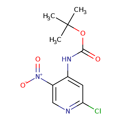 O=C(Nc1cc(Cl)ncc1[N+](=O)[O-])OC(C)(C)C