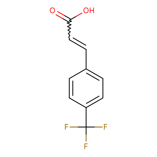 OC(=O)C=Cc1ccc(cc1)C(F)(F)F