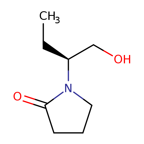CC[C@H](N1CCCC1=O)CO