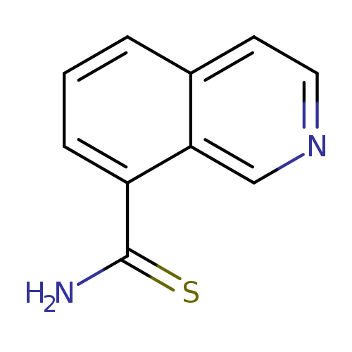 NC(=S)c1cccc2c1cncc2