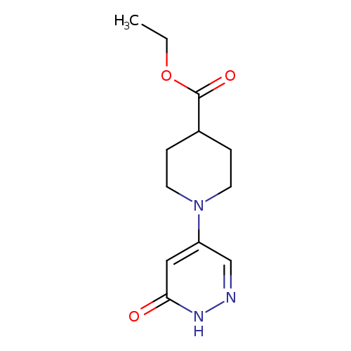 CCOC(=O)C1CCN(CC1)c1cn[nH]c(=O)c1
