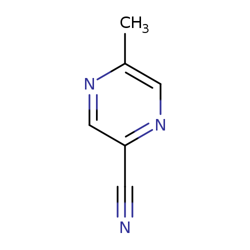 Cc1cnc(cn1)C#N