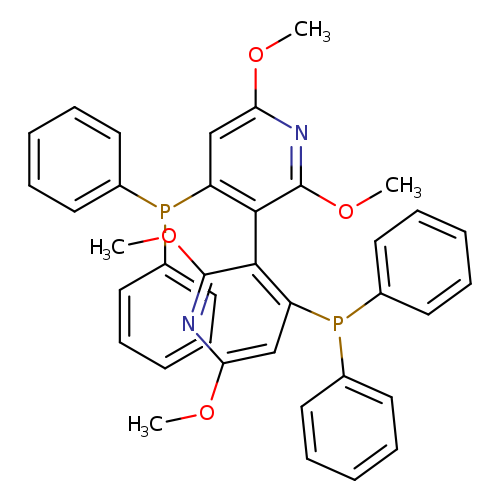 COc1nc(OC)cc(c1c1c(OC)nc(cc1P(c1ccccc1)c1ccccc1)OC)P(c1ccccc1)c1ccccc1