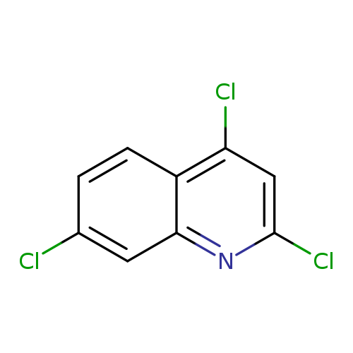 Clc1ccc2c(c1)nc(cc2Cl)Cl