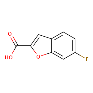 Fc1ccc2c(c1)oc(c2)C(=O)O