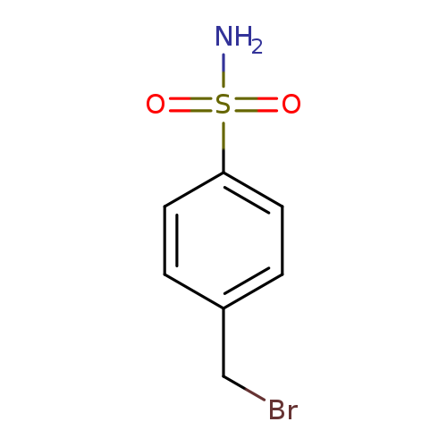 BrCc1ccc(cc1)S(=O)(=O)N