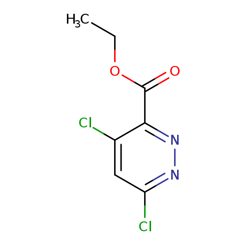 CCOC(=O)c1nnc(cc1Cl)Cl