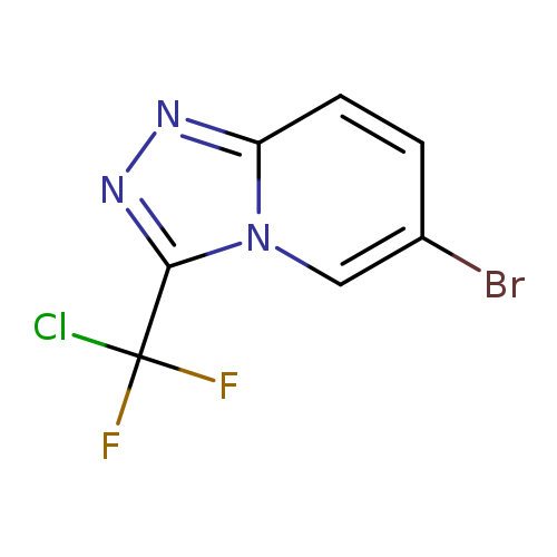 Brc1ccc2n(c1)c(nn2)C(Cl)(F)F
