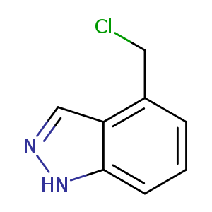 ClCc1cccc2c1cn[nH]2