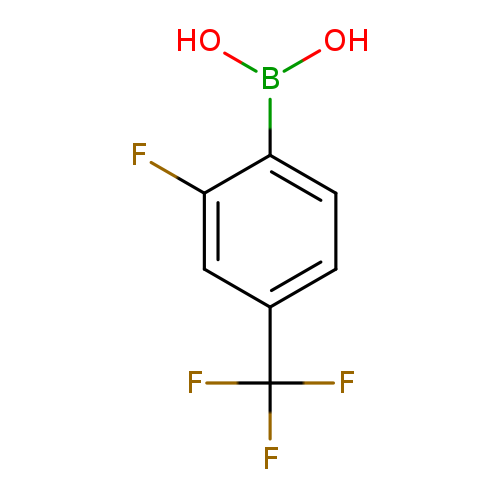 OB(c1ccc(cc1F)C(F)(F)F)O