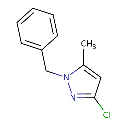 CC1=CC(Cl)=NN1CC2=CC=CC=C2