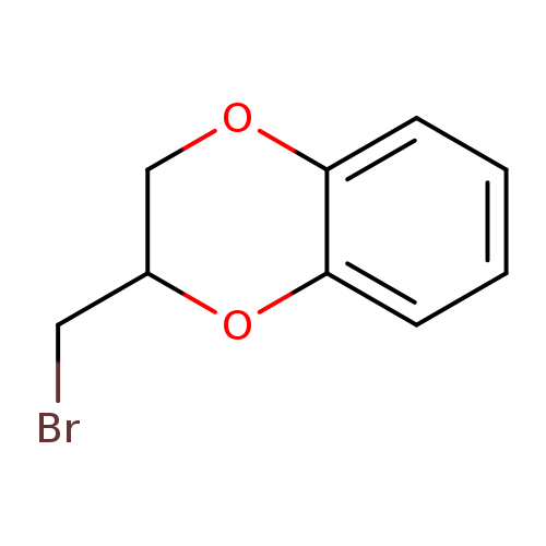 BrCC1COc2c(O1)cccc2