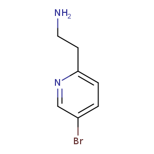 NCCc1ccc(cn1)Br
