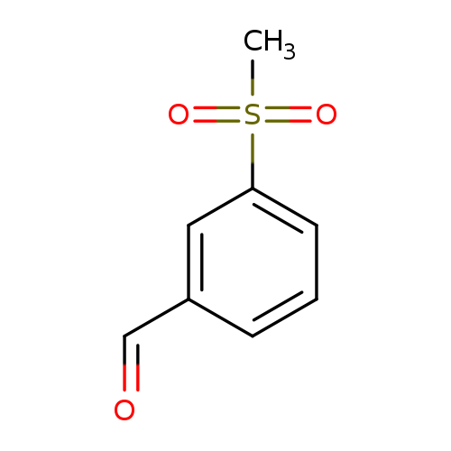 O=Cc1cccc(c1)S(=O)(=O)C