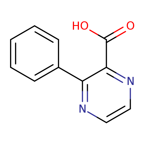 OC(=O)c1nccnc1c1ccccc1