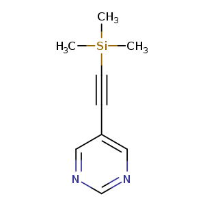 C[Si](C#Cc1cncnc1)(C)C