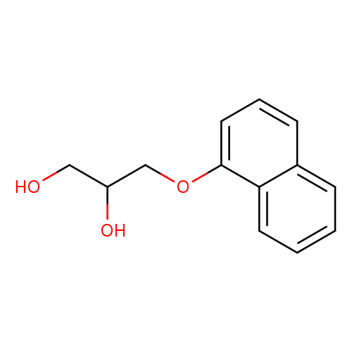 OCC(COc1cccc2c1cccc2)O