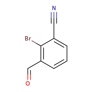 O=Cc1cccc(c1Br)C#N