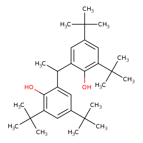 CC(c1cc(cc(c1O)C(C)(C)C)C(C)(C)C)c1cc(cc(c1O)C(C)(C)C)C(C)(C)C