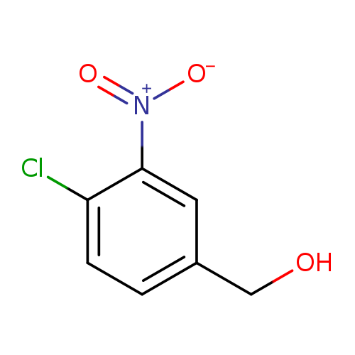 OCc1ccc(c(c1)[N+](=O)[O-])Cl