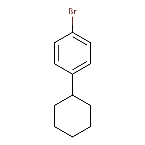 Brc1ccc(cc1)C1CCCCC1