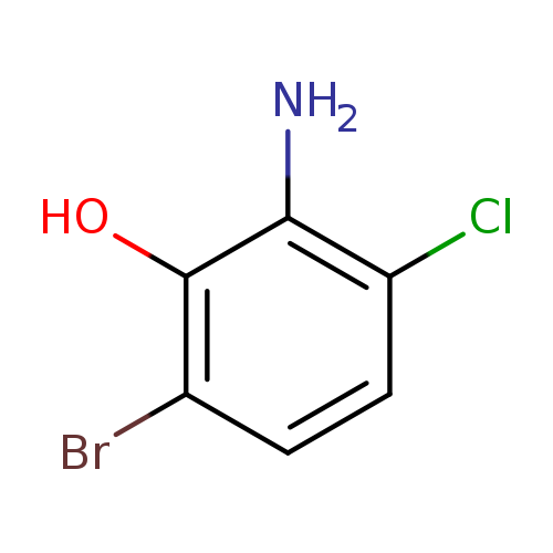 Clc1ccc(c(c1N)O)Br