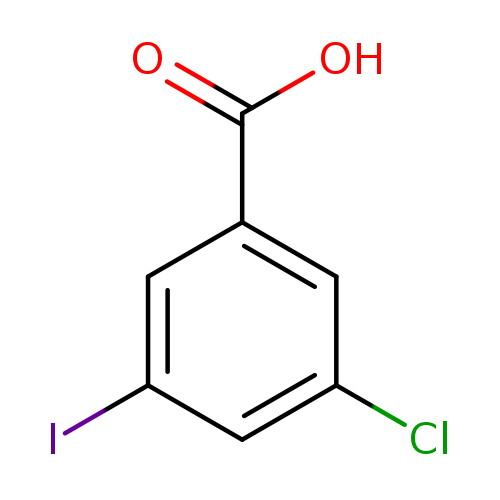 Clc1cc(I)cc(c1)C(=O)O