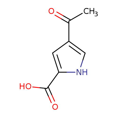 CC(=O)c1c[nH]c(c1)C(=O)O