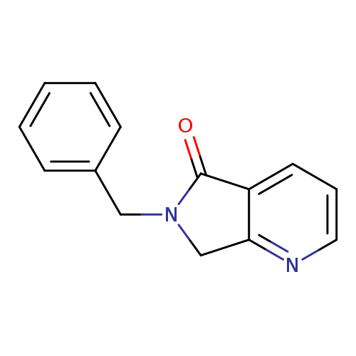 O=C1N(Cc2ccccc2)Cc2c1cccn2