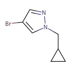 Brc1cnn(c1)CC1CC1