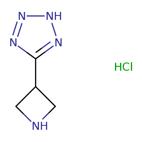 N1CC(C1)c1n[nH]nn1.Cl