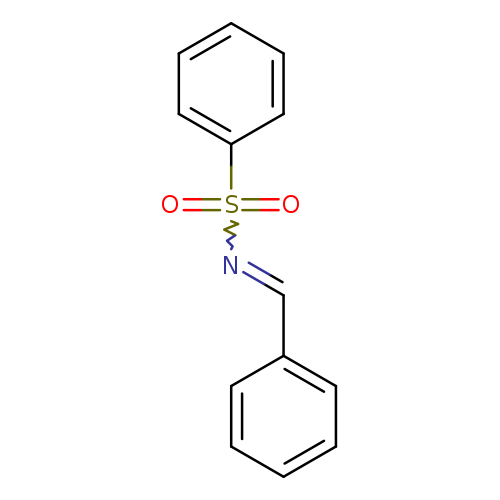 O=S(=O)(c1ccccc1)N=Cc1ccccc1
