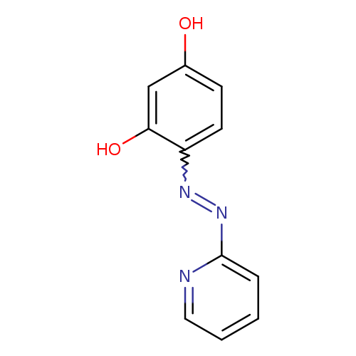 Oc1ccc(c(c1)O)N=Nc1ccccn1