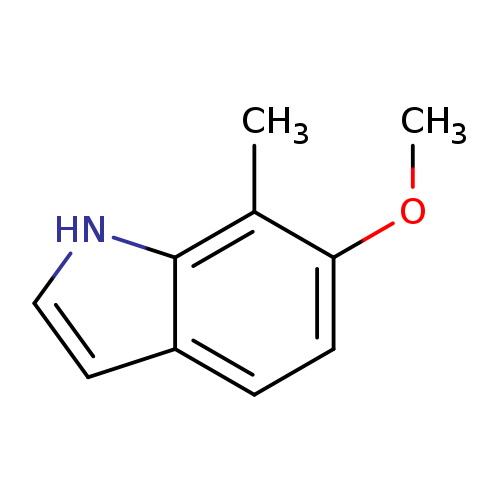 COc1ccc2c(c1C)[nH]cc2