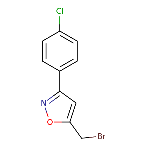 BrCc1onc(c1)c1ccc(cc1)Cl