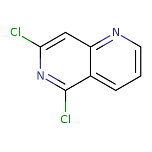 Clc1cc2ncccc2c(n1)Cl
