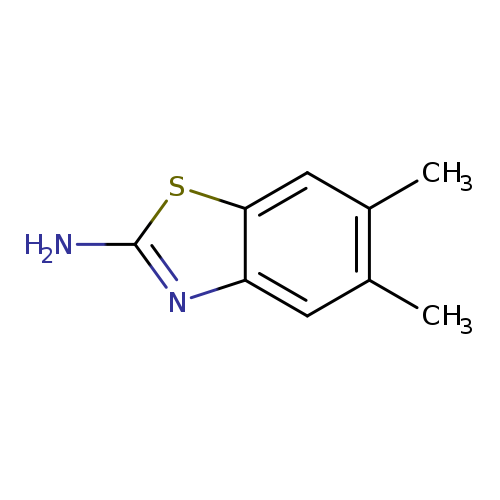 Nc1sc2c(n1)cc(c(c2)C)C