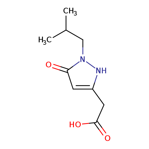 CC(Cn1[nH]c(cc1=O)CC(=O)O)C