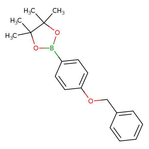 CC1(C)OB(OC1(C)C)c1ccc(cc1)OCc1ccccc1