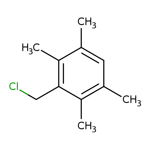ClCc1c(C)c(C)cc(c1C)C
