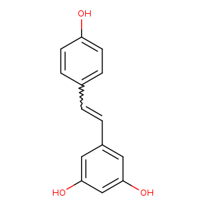 Oc1ccc(cc1)C=Cc1cc(O)cc(c1)O