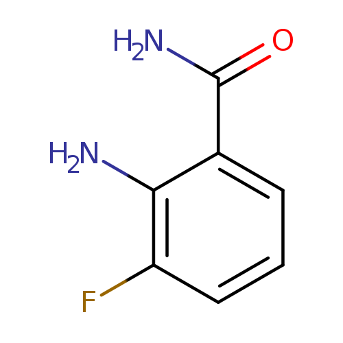 NC(=O)c1cccc(c1N)F