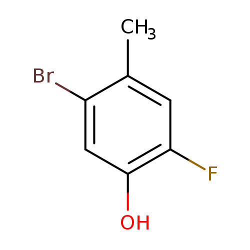 Brc1cc(O)c(cc1C)F