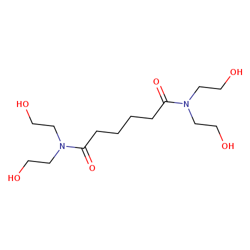 OCCN(C(=O)CCCCC(=O)N(CCO)CCO)CCO