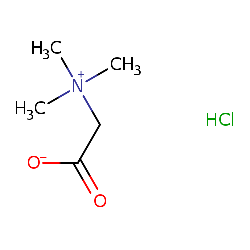 [O-]C(=O)C[N+](C)(C)C.Cl